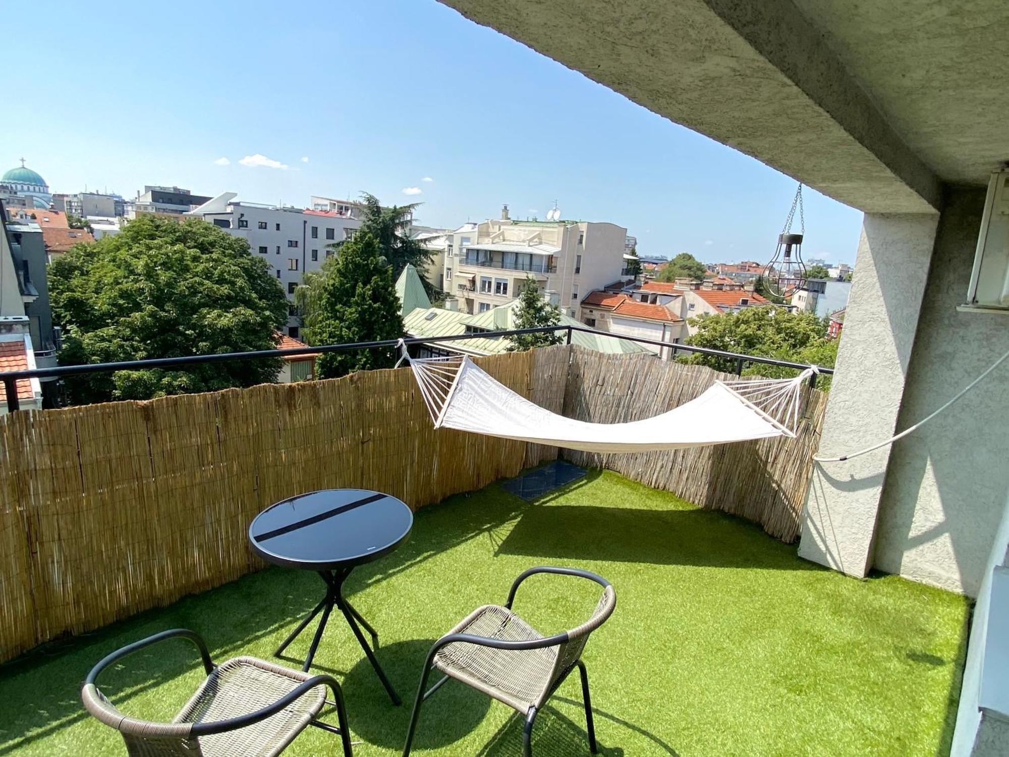 Panorama Royal Vracar Appartement Belgrado Buitenkant foto